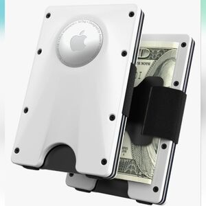Airtag Wallet with Money Strap